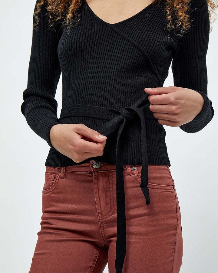 Desires Women's Jea Wrap Cardigan XL 9000 Black, XL 9000 Black