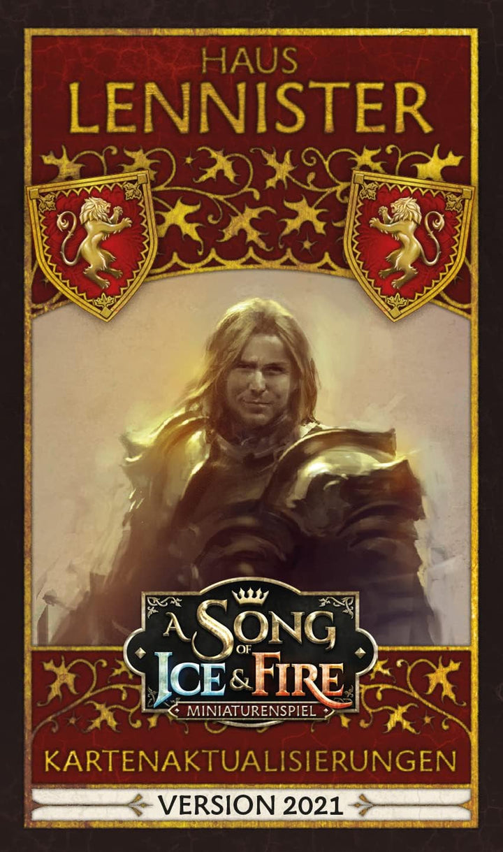 CMON, A Song of Ice & Fire – Haus Lennister Kartenaktualisierungen, Erweiterung, Tabletop, 2 Spieler