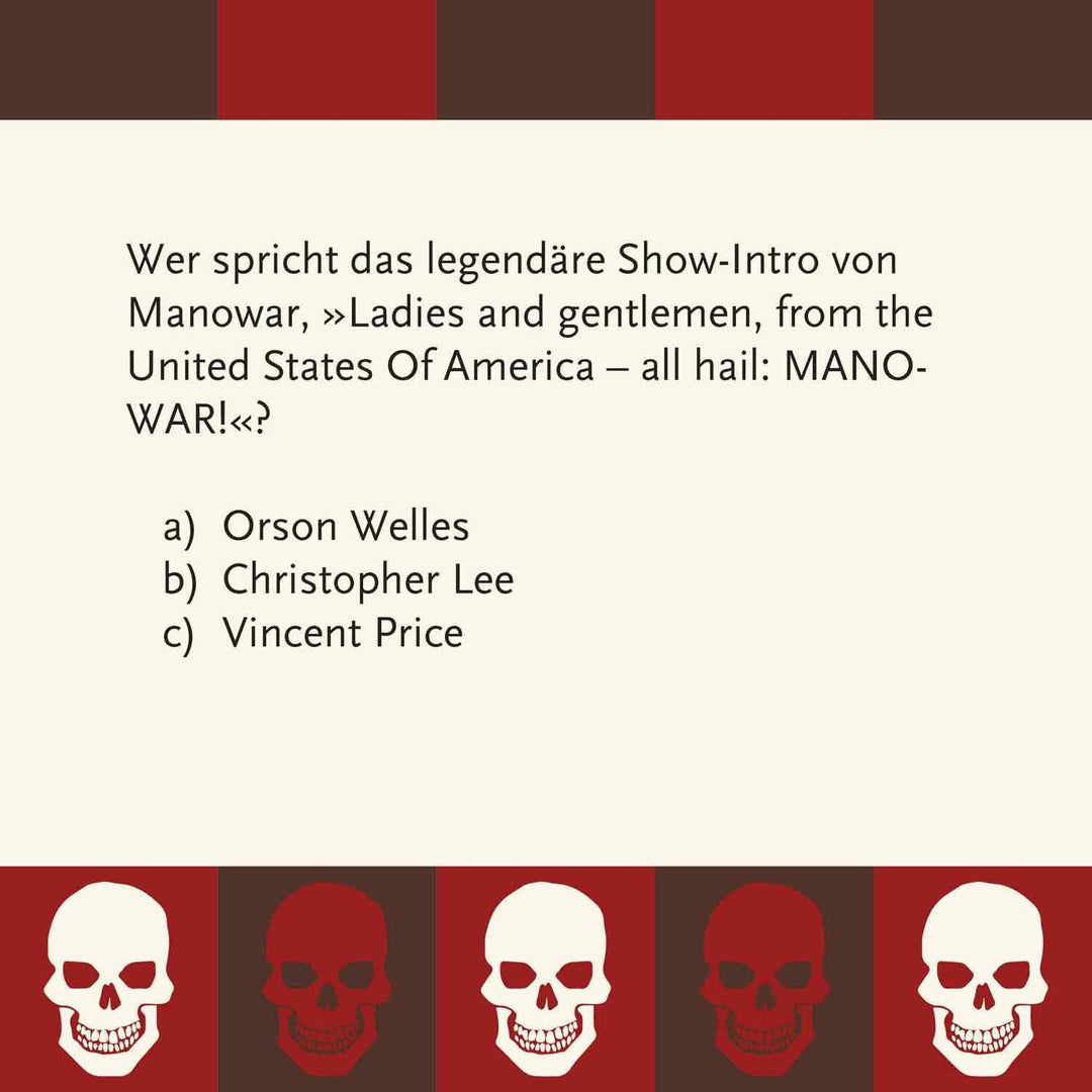 Heavy Metal-Quiz – 66 Quizkarten über Bands, Songs &amp; Metal-Geschichte | Musik-Quizspiel mit Anleitun