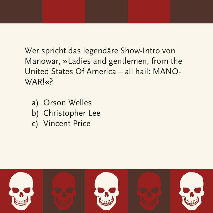 Heavy Metal-Quiz – 66 Quizkarten über Bands, Songs &amp; Metal-Geschichte | Musik-Quizspiel mit Anleitun
