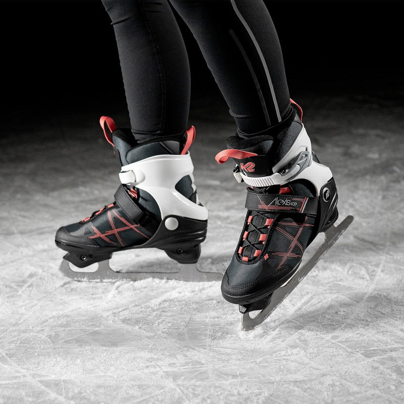 K2 Skates Damen Schlittschuhe ALEXIS ICE FB , gray - pink, 25G0610 EU: 40 (UK: 6.5 / US: 9) ALEXIS I