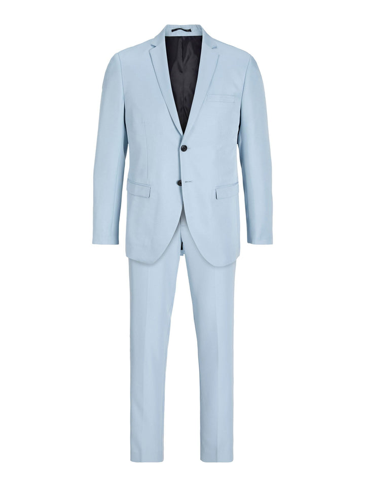 JACK & JONES Male Einreihiger Blazer und Hose JPRCOSTA Super Slim Fit Anzug 46 Cashmere Blue, 46 Cas