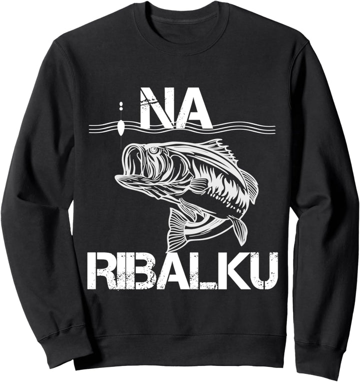 Na ribalku, russischer Angler Sweatshirt