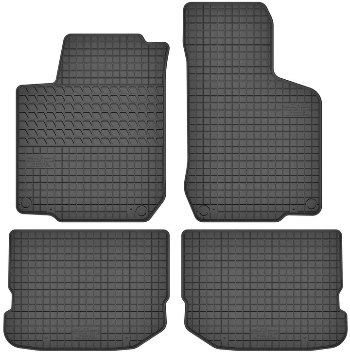 Gummimatten Gummi Fussmatten Satz für VW Volkswagen Golf IV/Bora/New Beetle/Skoda Octavia I/Seat Leo