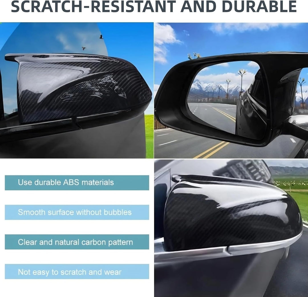 Ezweiji model 3 Seitenspiegel, 1 Paar Auto Rückspiegel Seite Rückspiegel Abdeckung für Tesla Model 3