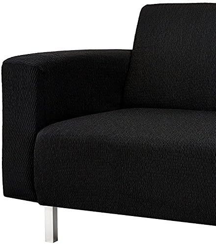 Martina Home 3 Plätze von 180 bis 240 cm breit Schwarz Schwarz 3 Plätze, Schwarz 3 Plätze