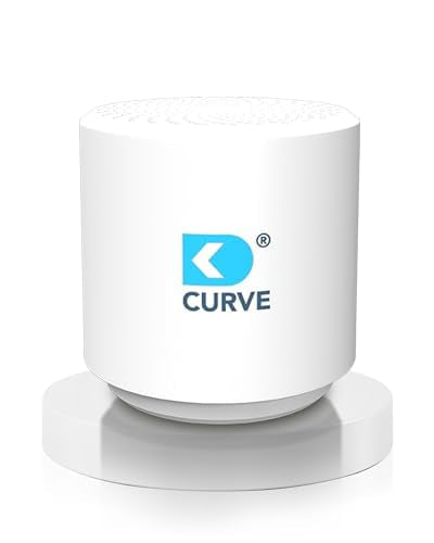 CURVE - Innovativer Luftreiniger mit Granulat - Entfernt 99% Keime und Gerüche - Für Auto, KFZ, LKW,