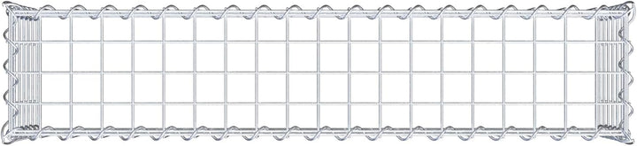 GABIONA - Gabione 100 x 30 x 20 cm - Gabionenkorb mit Maschenweite 5x5 cm - Anbau-Korb Typ 3 (ohne B
