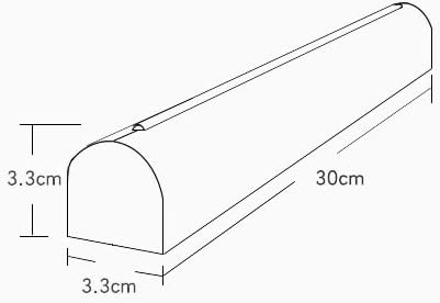 anaan Minus Laptop Ständer Holz Tragbar PC Ständer Notebook Ständer Kompatibel mit MacBook Pro/Air H