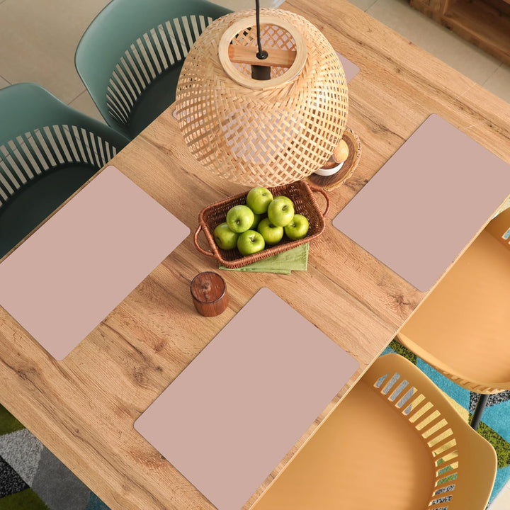 KitchenYeah© Platzsets Abwaschbar 6-Teilig 45x30 cm Tischsets Platzdeckchen Platzset Unterlage Tisch
