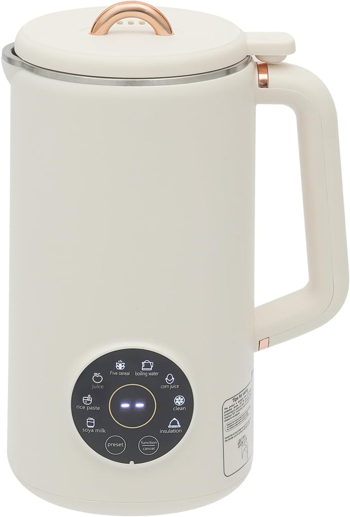 Sojamilch Maschine & Nussmilchmaschine, 1000ml Pflanzenmilchbereiter Nussmilchbereiter Selbstreinige