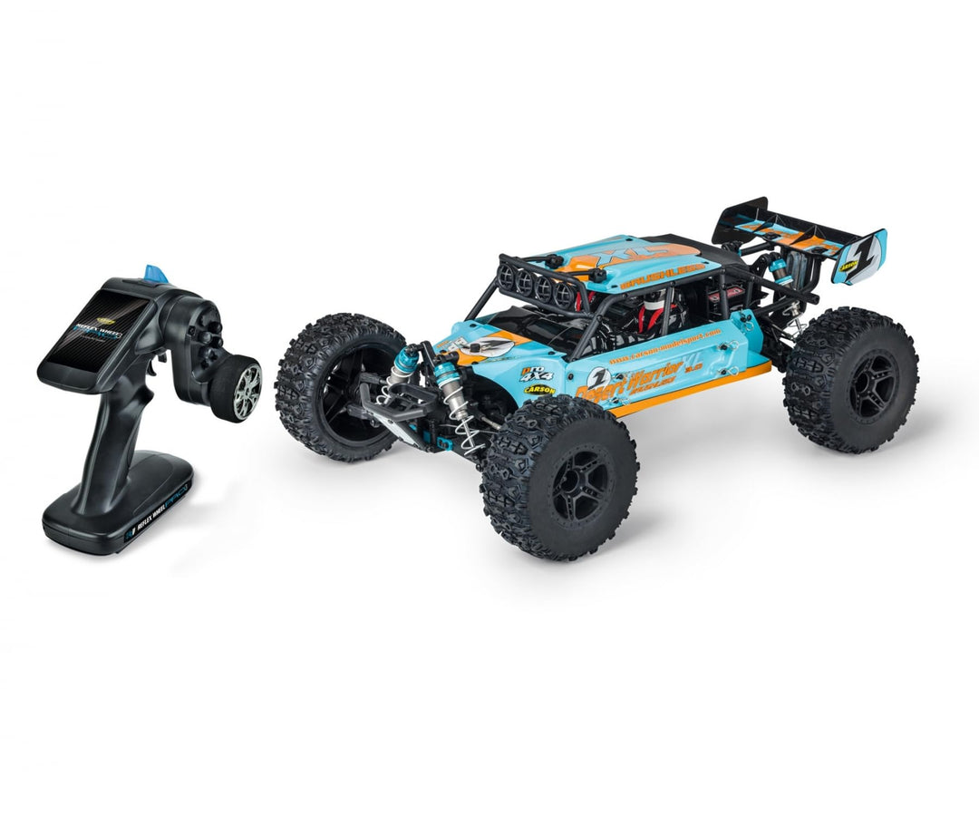 Carson 500404213 1:8 Desert Warrior XL 3.0 RTR - ferngesteuertes Auto, Offroad Buggy, inkl. Fernsteu