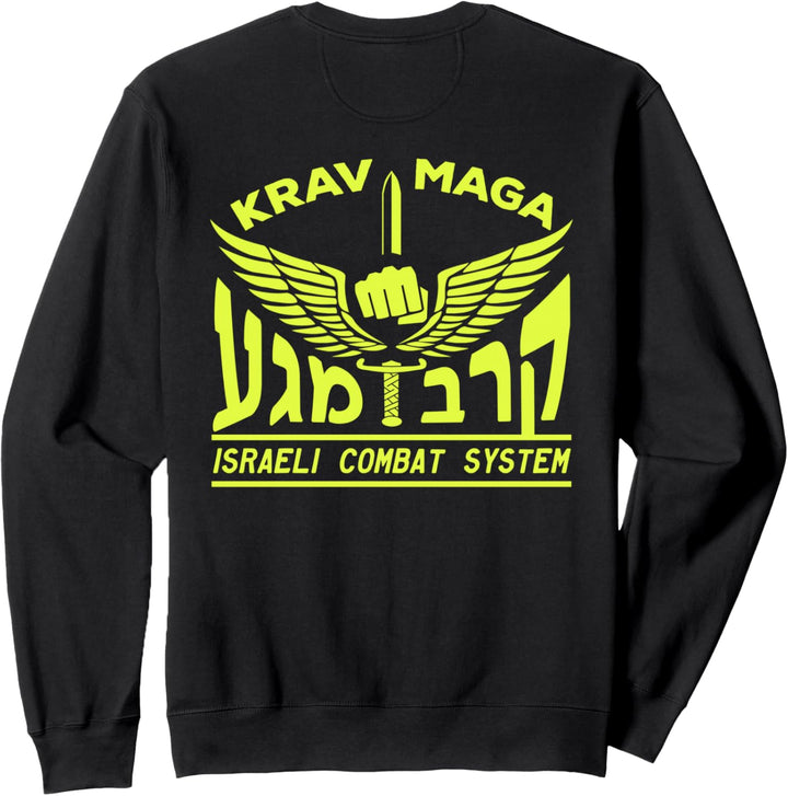 KRAV MAGA T-Shirt Israeli Combat System IDF Front Back Tee Sweatshirt