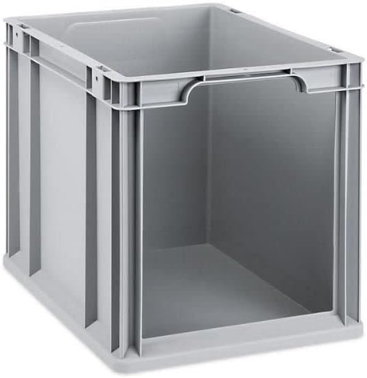 SuperSparSet 4x Eurobox NextGen Store | HxBxT 32x30x40cm | 30 Liter | Front offen | Eurobehälter, Tr