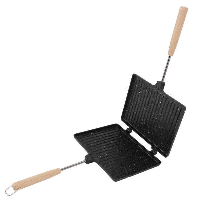 Doppelseitige Bratpfanne, Sandwich-Maker, Grillkäse-Maker, Antihaftbeschichtete Flip-Pfanne, Sandwic