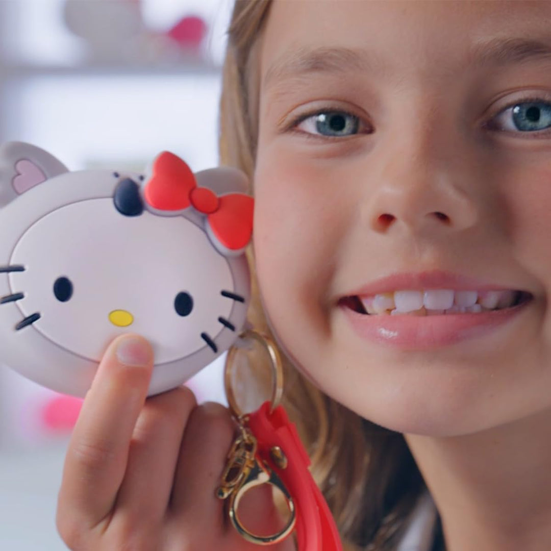 #sbabam Funny Box Hello Kitty Handbag, Handtasche Mädchen mit Aufklebern, Armband Mädchen mit Hello