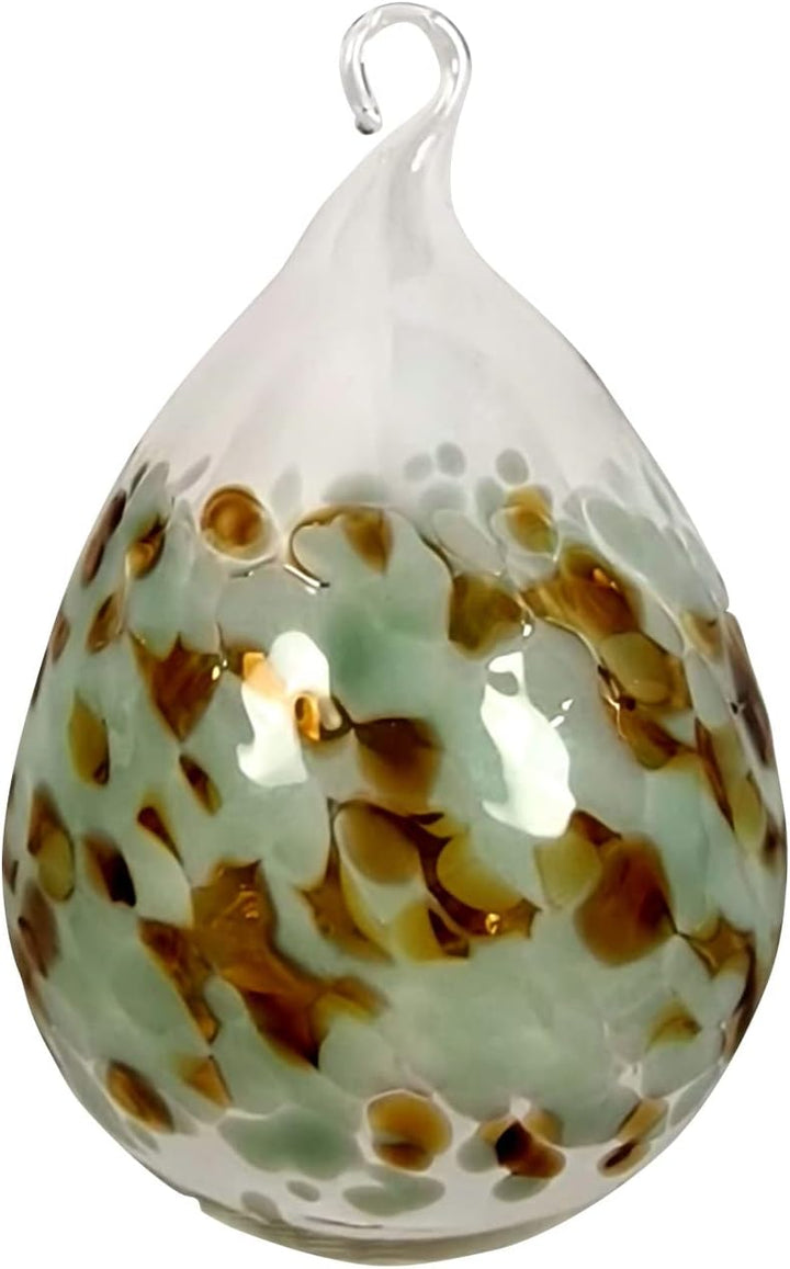 Lauschaer Glas Ostereier aus Glas mit Granulat verschiedene Grössen und Sets mundgeblasen handgeform