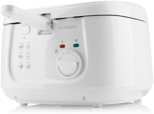 Fritteuse DF165 I 1800 W I Fassungsvermögen 2,5 l I Temperaturregelung: 150 bis 190 °C I Antihaftbes