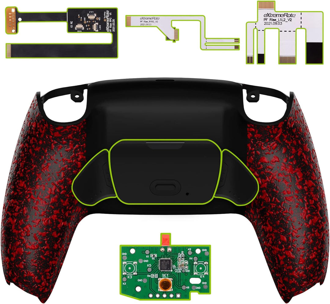 eXtremeRate Programmierbar RISE2.0 Remap Kit für ps5 Controller BDM-010&BDM-020, Remap Board & Rücks
