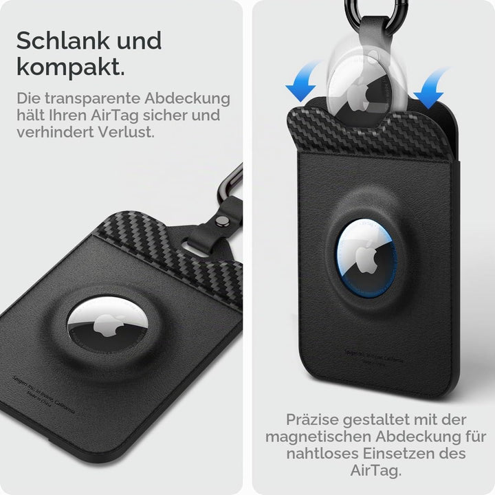 Spigen Air Fit Schlüssel Karten Halter für Tesla Model Y (~2026 Juniper) Model 3 (~Highland 2026) S