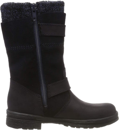 Däumling Marco RV - Alia Mädchen Langschaft Stiefel 28 EU Blau Denver Ozean 48, 28 EU Blau Denver Oz