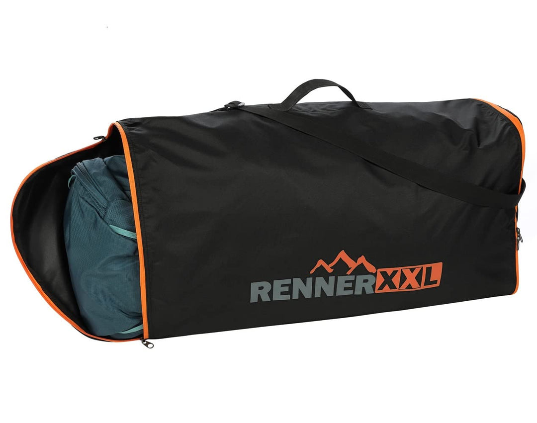 RENNER XXL Rucksack Flugzeug Schutz-Hülle - Flight Cover - Für Backpacker und Trekking-Rucksäcke 120