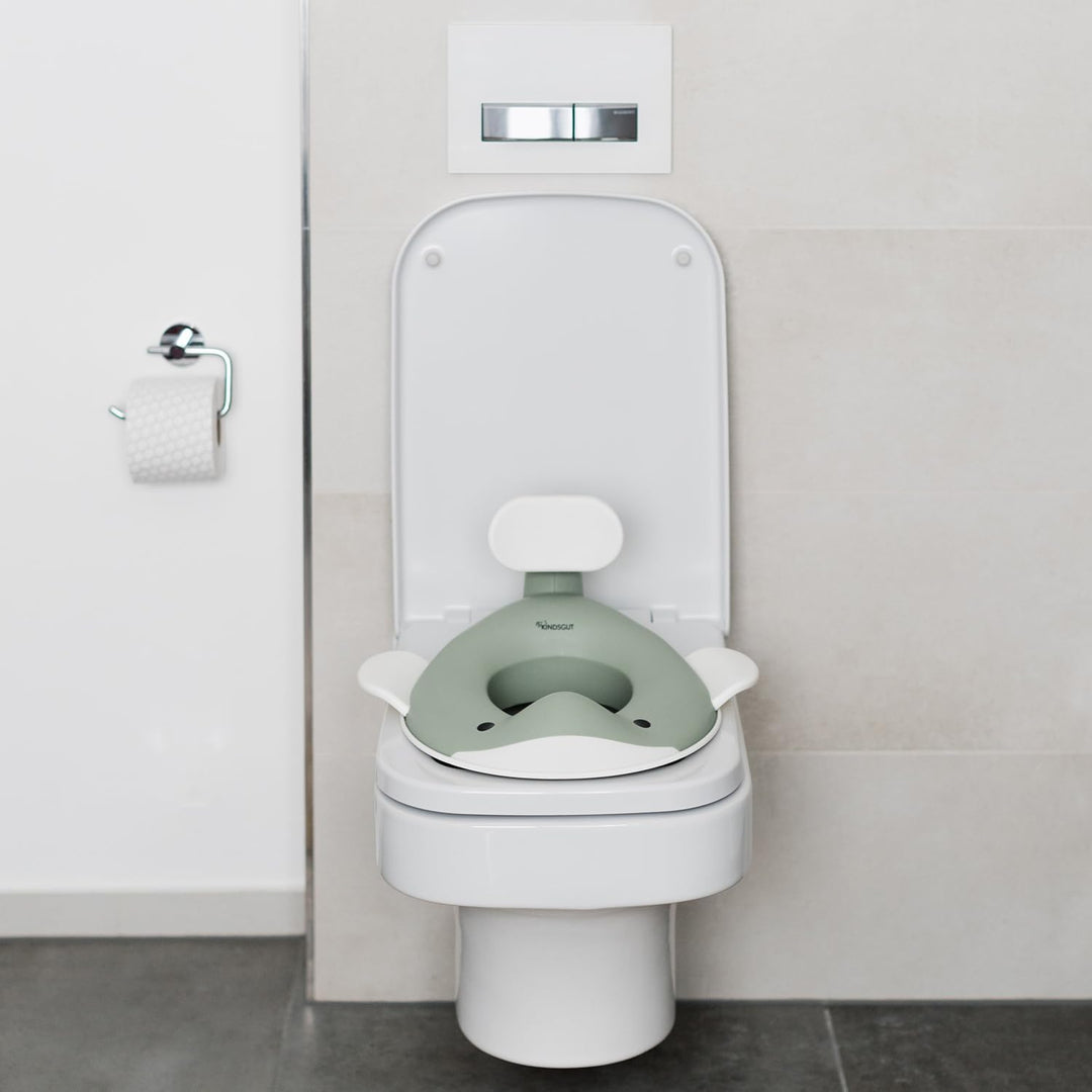 Kindsgut Toilettensitz Wal für Kinder, kindgerechtes Wal Design, in subtilen, modernen Farben, kinde