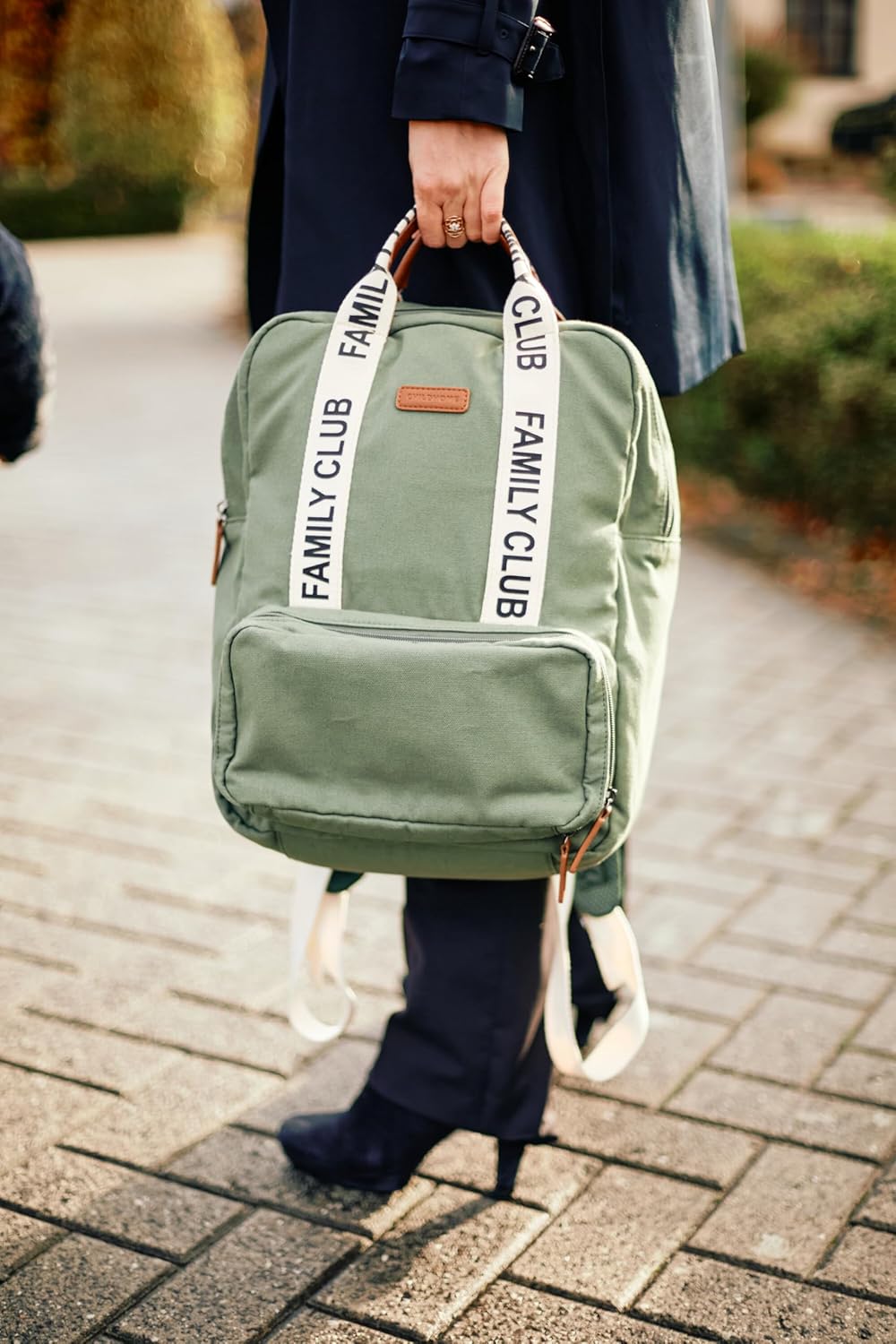 CHILDHOME, Wickelrucksack Family Bag Club, Grosses Fassungsvermögen, Multifunktional, 11 Fächer, Iso