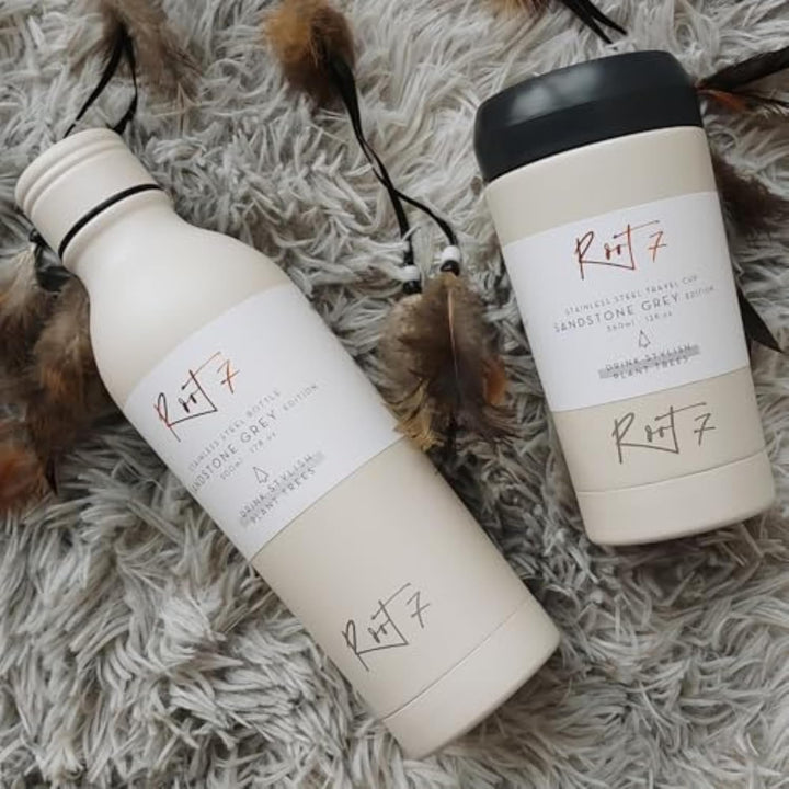 Root7 - Coffee Thermobecher 360ml Auslaufsicher - Isolierbecher Tee Becher, Termokaffeebecher To Go,
