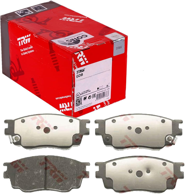 TRW GDB3309 Bremsbelagsatz, Scheibenbremse - (4-teilig)