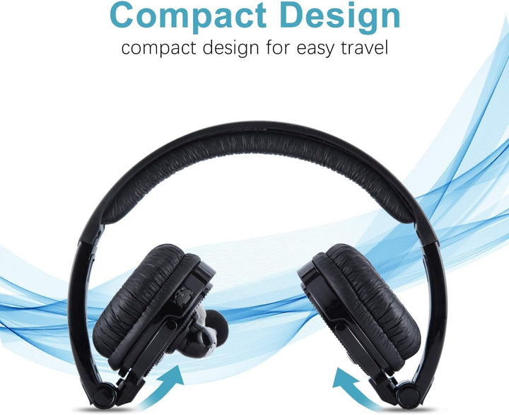 XBC Tech Bluetooth-Headsets mit Mikrofon, kabellose Bluetooth-Kopfhörer, Freisprecheinrichtung, On-E