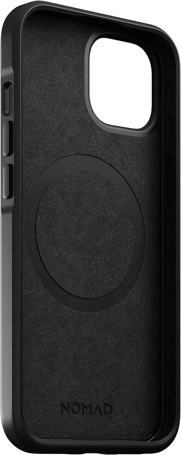 Nomad Modern Leather Case NM01238485 iPhone 14 Schwarz, iPhone 14 Schwarz