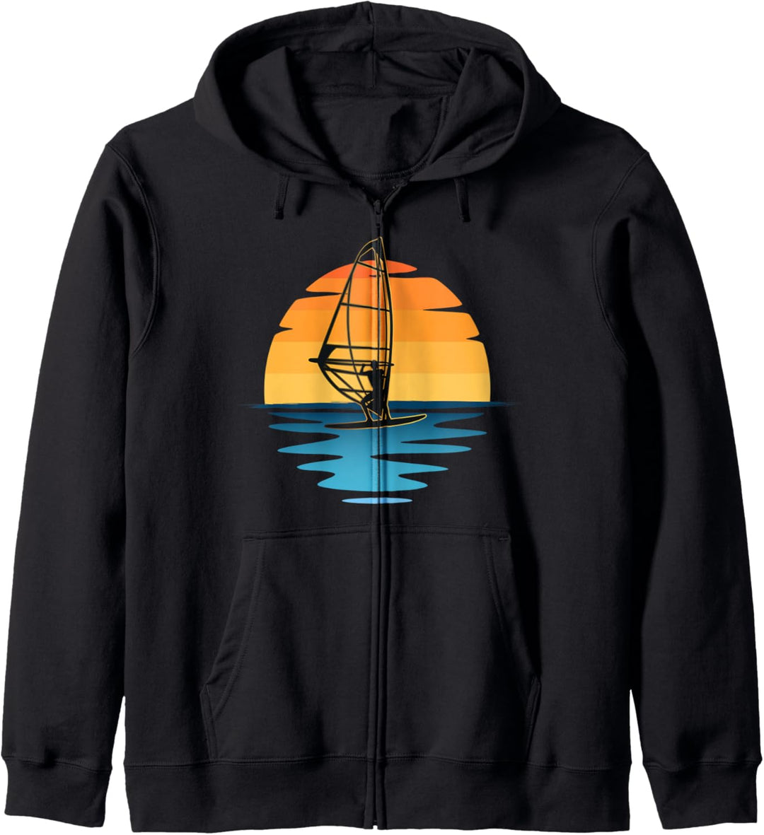 Windsurfen Lustiger Windsurf-Geschenkideen-Slogan Kapuzenjacke