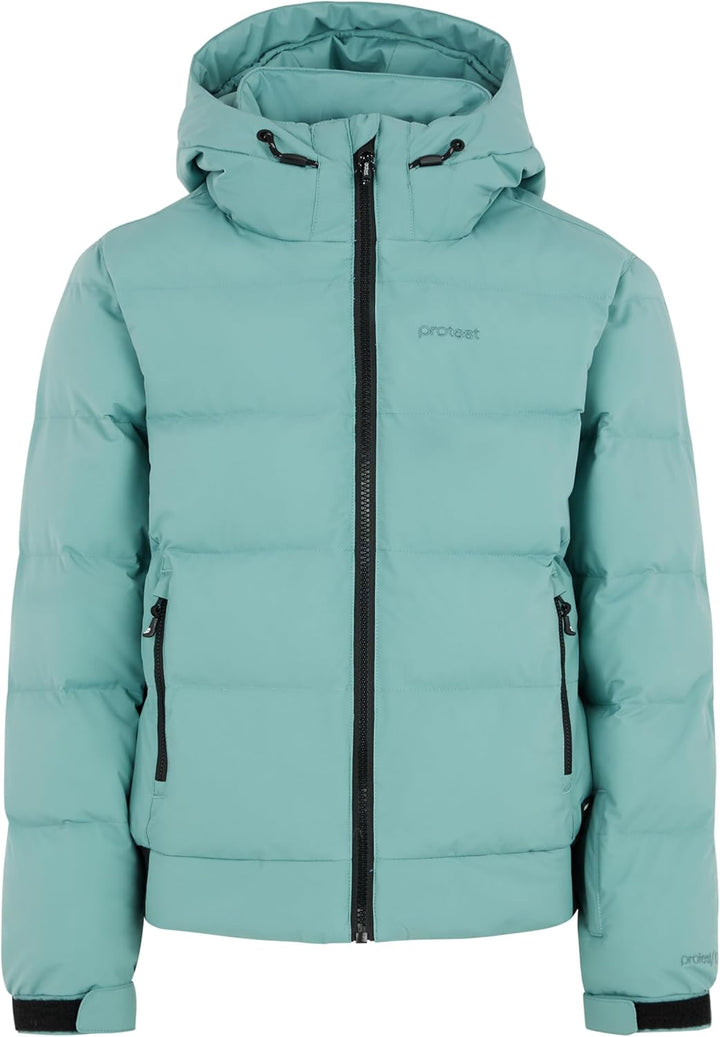 Protest Girls Ski- Und Snowboardjacken PRTELINY JR 104 Crocodile Green, 104 Crocodile Green