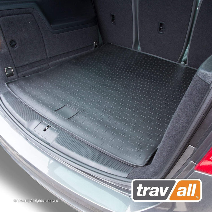 Travall CargoMat Liner Kofferraumwanne Kompatibel Mit SEAT Alhambra und Volkswagen Sharan (Ab 2010)