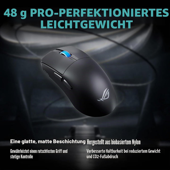 ASUS - Mouse Wireless ROG Harpe Ace II Nero ROG Harpe II Ace Schwarz, ROG Harpe II Ace Schwarz