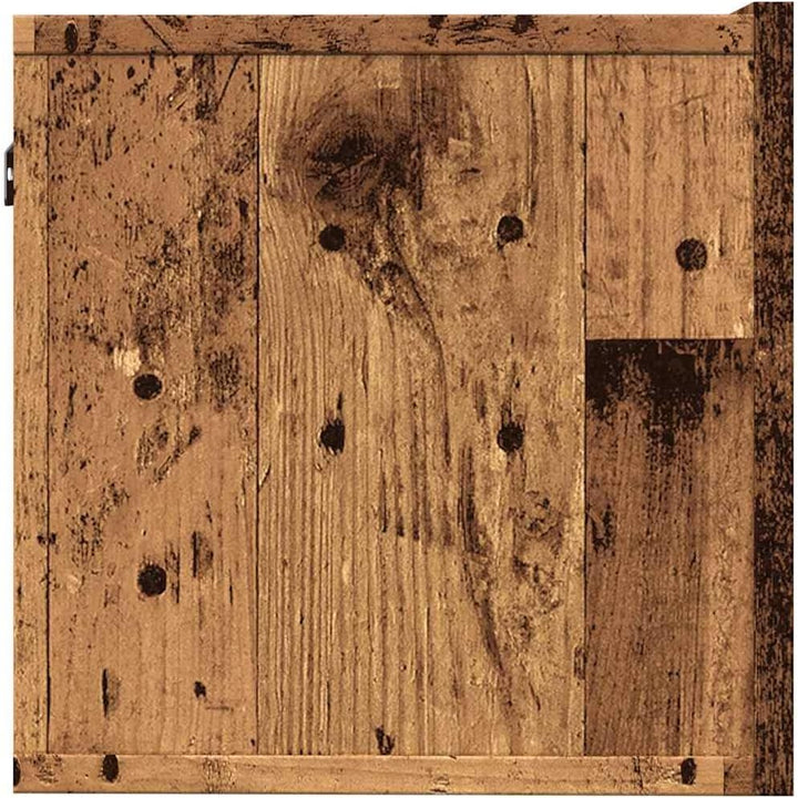 vidaXL TV-Wandschränke 2 STK. Altholz-Optik 100x30x30 cm, HiFi-Schrank, TV-Konsole, TV-Möbel, Medien