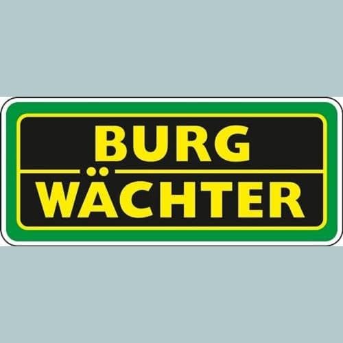 Burg Wächter Profi 116HB 40 60 Messing hohem Bügel Vorhangschloss, HB 40 60 mm B 40mm/H 60mm, B 40mm