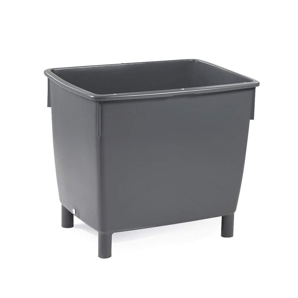 Leichtbaubehälter L945xB725xH830mm PE (HDPe) basal tgrau CRAEMER