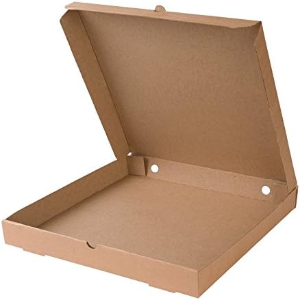 BIOZOYG Pizzakarton Pizzaschachtel Karton für Pizza I Pizza-Boxen 31x31 cm Pizza-Kartons 100 Stück I