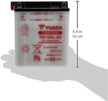 YUASA BATTERIE YB12AL-A2 offen ohne Saeure