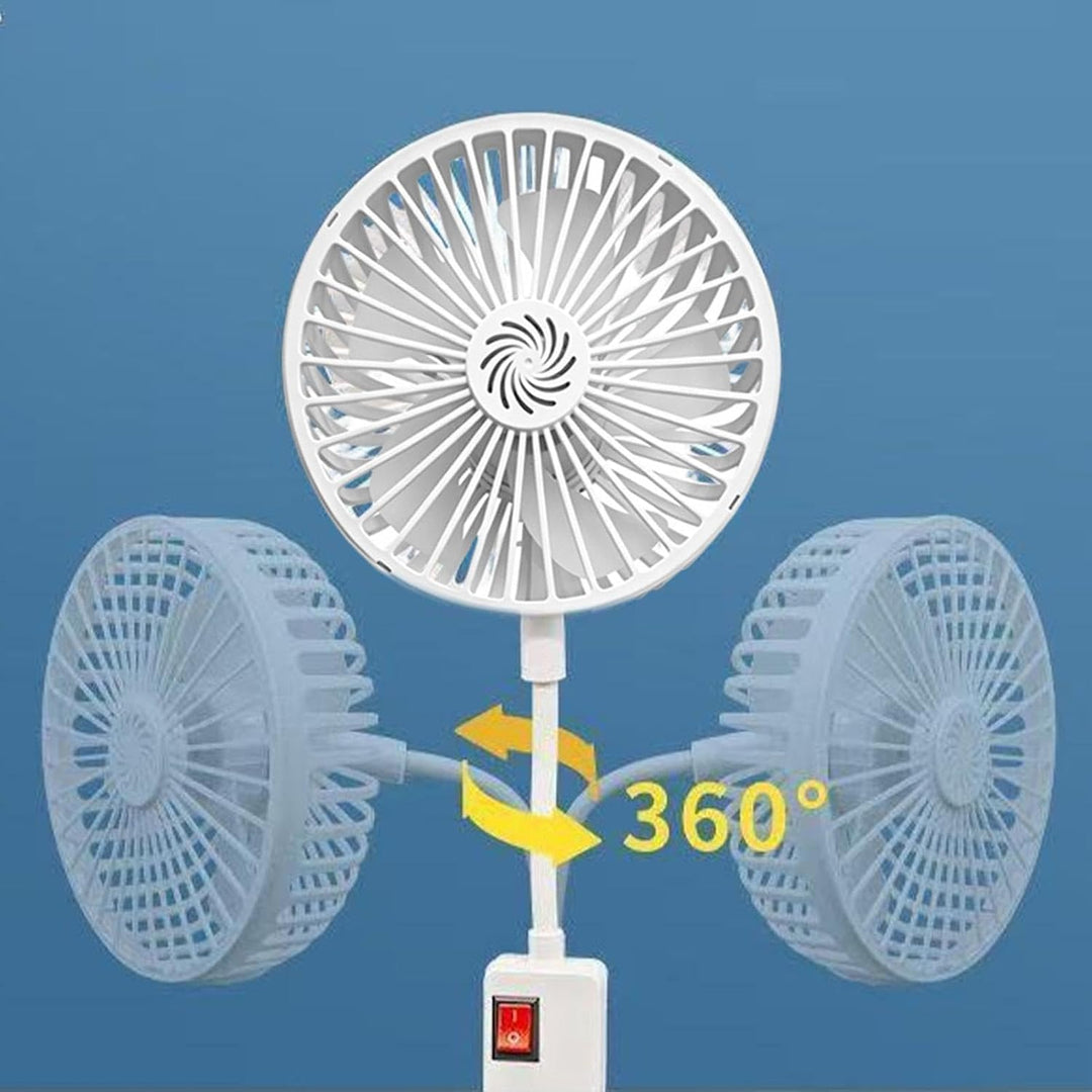 Ventilator für das Schlafzimmer Leiser, tragbarer und flexibler