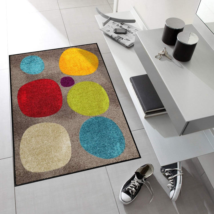 Salonloewe Fussmatte, bunt, 60x85 cm 60 cm x 85 cm Bunt, 60 cm x 85 cm Bunt
