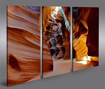 islandburner Bild Bilder auf Leinwand Antelope Canyon Arizona 3p XXL Poster Leinwandbild Wandbild De