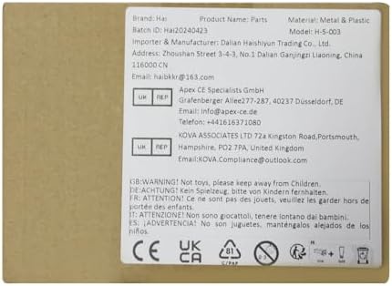 Haishine Vergaser Luftfilterdeckel Gehäuse Kraftstoffleitung Tülle für Honda GX35 GX 35 1.3 PS 4-Tak
