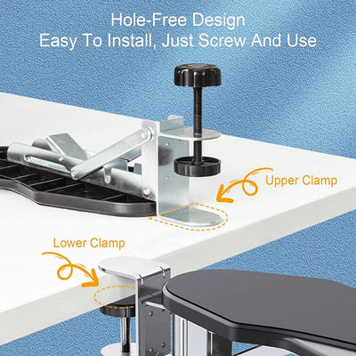 Catekro Armlehne für den Schreibtisch, Ergonomischer Computertischarm, Ergonomisch Computer Armlehne