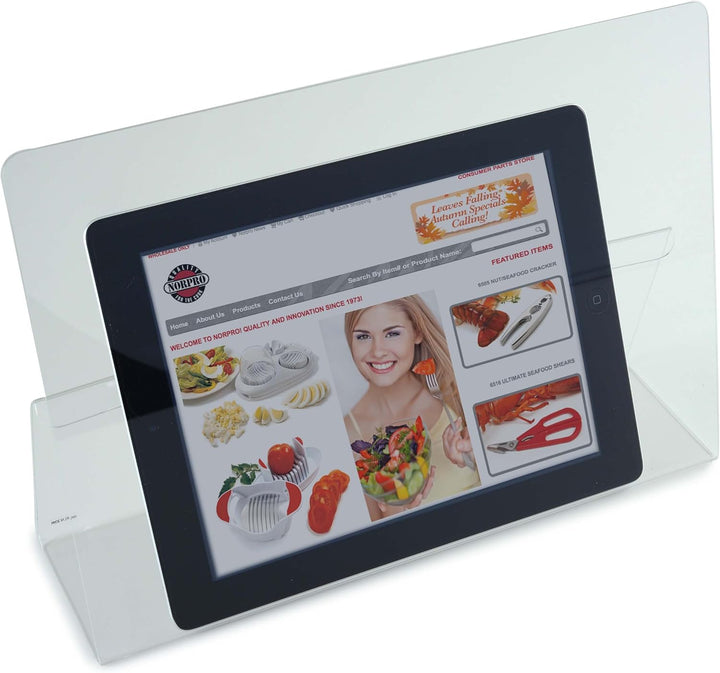 Norpro Acryl CookBook/iPad/Tablet Halter Siehe Abbildung, Siehe Abbildung