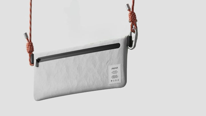 Nuphy NuPack Keyboard Cover, Tyvek-Tastaturhülle mit Spritzwasserschutz und YKK-Reissverschluss, für