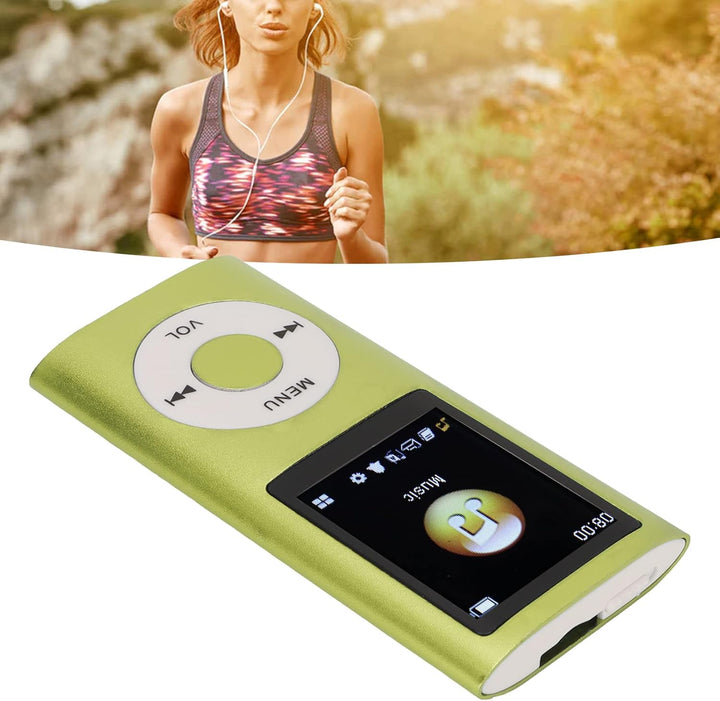 MP3 -Player, Stilvoller Multifunktional Verlustfreier Sound Schlank 1,8 -Zoll -LCD -Bildschirm Tragb
