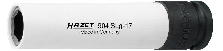 HAZET Steckschlüsseleinsatz (1/2 Zoll (12,5 mm) Vierkantantrieb, mit Kunststoffhülse zum Schutz von